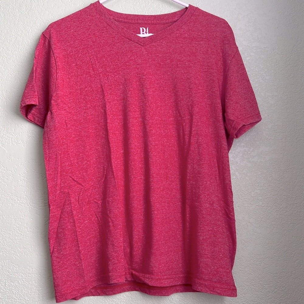 Original Blends Red V-Neck Shirt